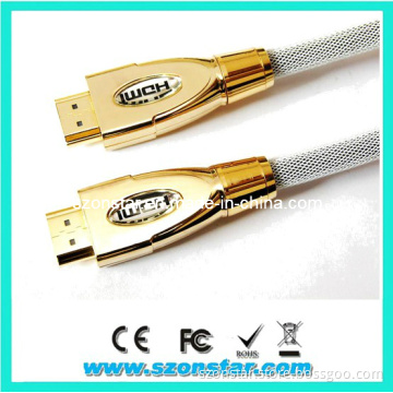 High End Metal Plug 1.4V HDMI Cable 1080P
